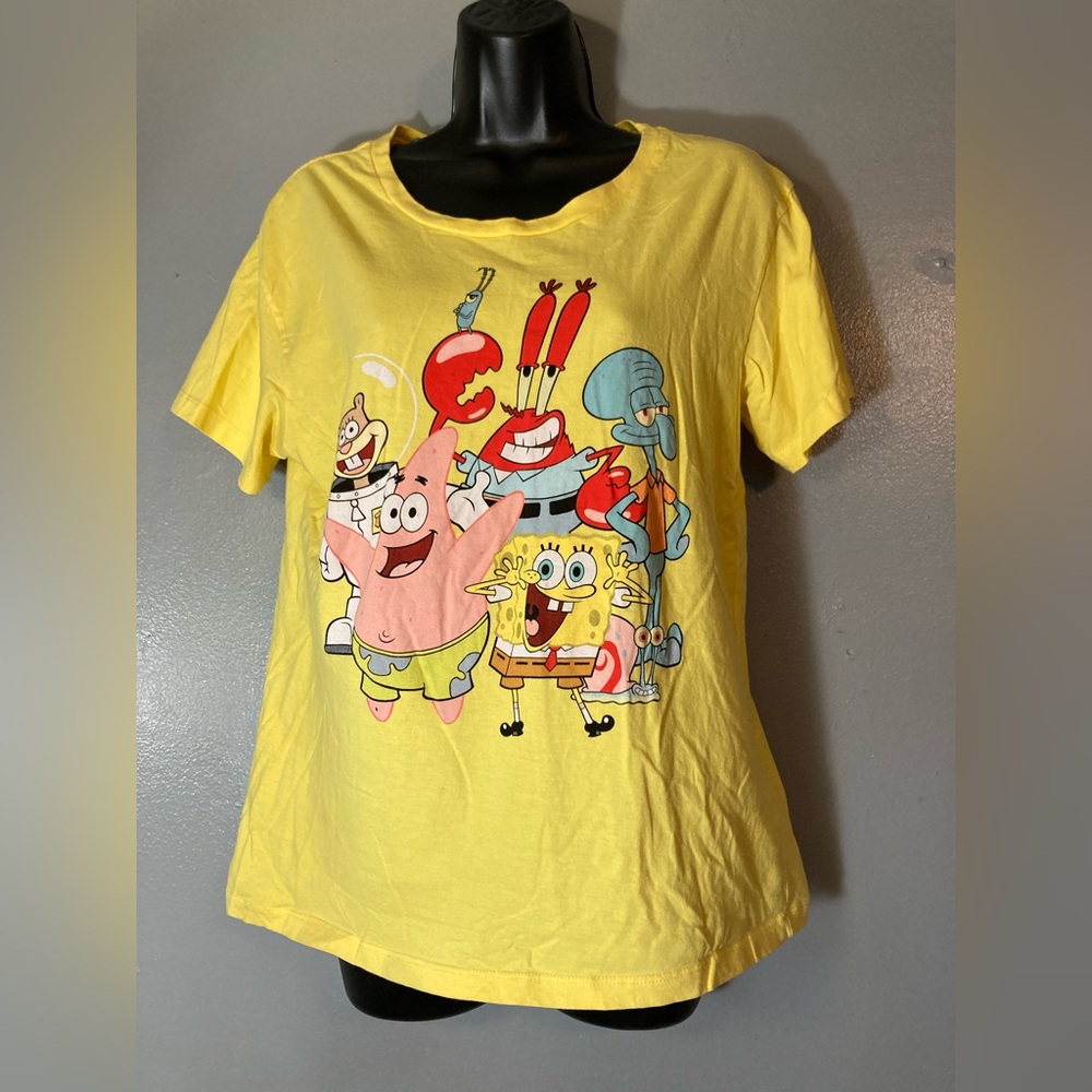 Nickelodeon Yellow SpongeBob and Friends Jr Shirt